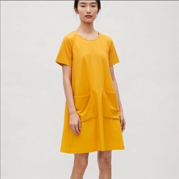 COS Tee Shirt Dress With Pockets - Picture 1 of 9